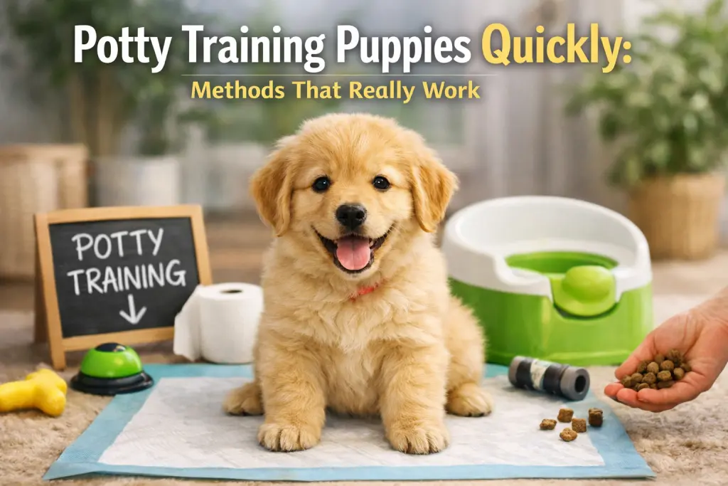 Potty Training Puppies Quickly: Methods That Really Work