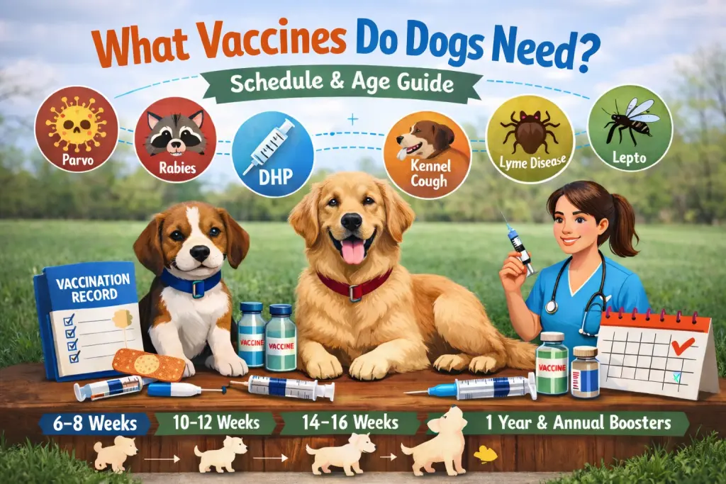What Vaccines Do Dogs Need? Schedule & Age Guide